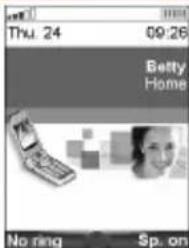 Thu. 24 09:26 Betty Home No ring Sp. on