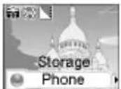MITSUBISHI M900 - To select the storage memory space - 1