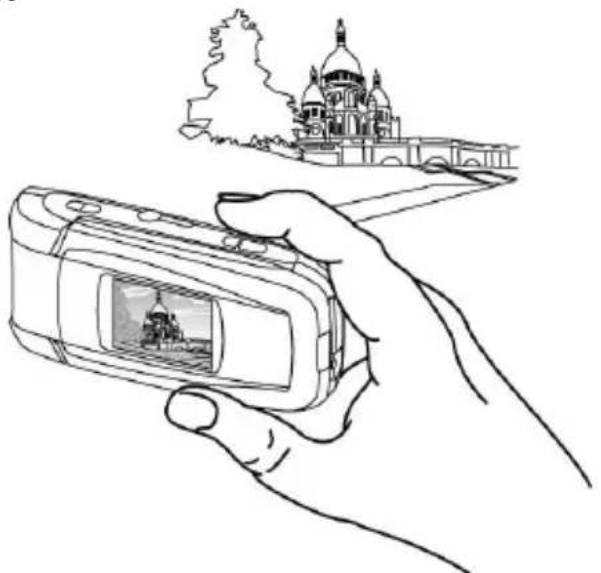 MITSUBISHI M900 - How to hold your mobile - 1
