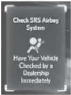 TOYOTA RAV4 EV (2013) - Have the vehicle inspected immediately. - 5