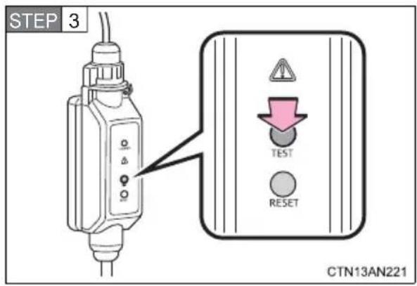 STEP 3 TEST RESET CTN13AN221