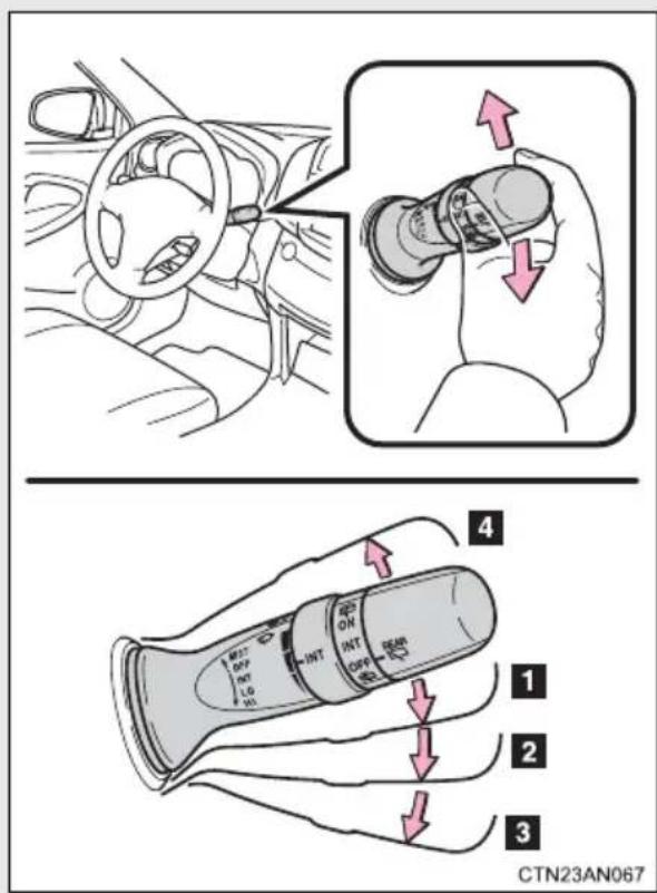 Diagram illustrating car interior and internal valve mechanism with labeled parts and directional arrows