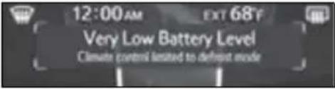 TOYOTA RAV4 EV (2013) - If the amount of charge remaining in the traction battery becomes low - 2