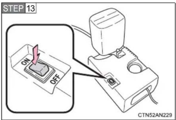 STEP 13 ON OFF CTN52AN229