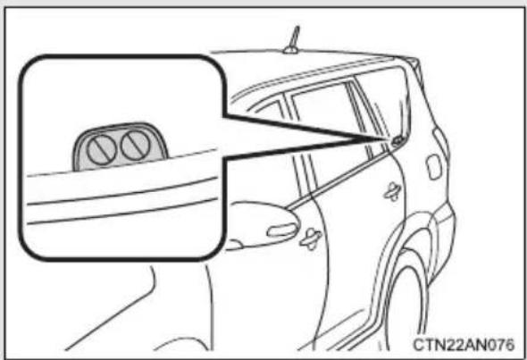 TOYOTA RAV4 EV (2013) - Indicators and warning lights - 3