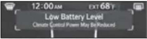TOYOTA RAV4 EV (2013) - If the amount of charge remaining in the traction battery becomes low - 1