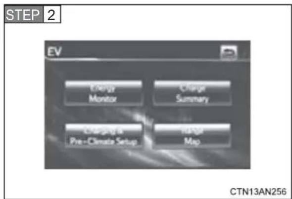 STEP 2 EV Charge Monitor Charge Summary Charge Is Pre-Climate Setup Charge Map CTN13AN256