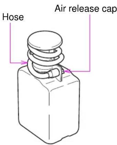 Hose Air release cap