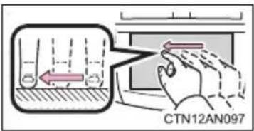 TOYOTA RAV4 EV (2013) - Navigation system screen operations - 3