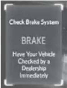 TOYOTA RAV4 EV (2013) - Have the vehicle inspected immediately. - 2