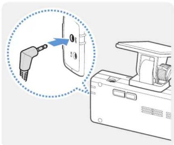 ALPINE DVR-C310R - Installing the external GPS receiver - 4