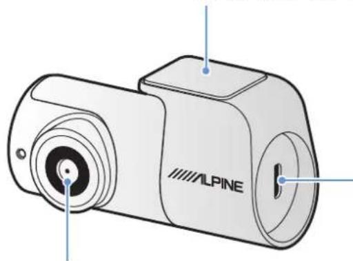 ALPINE DVR-C310R - Rear camera (RVC-C310) - 1