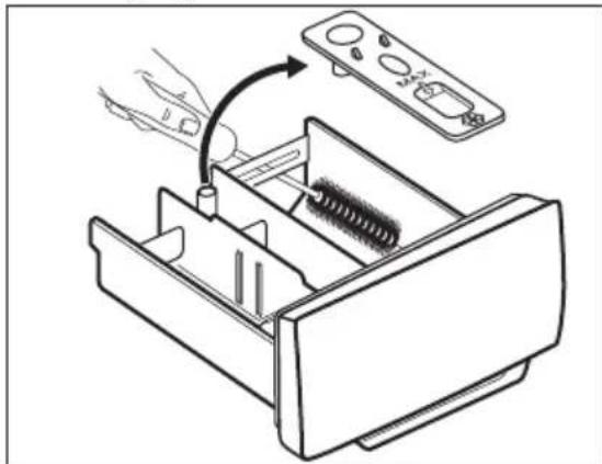 ZANUSSI ZWS7410WF - REINIGEN DER WASCHMITTELSCHUBLADE - 2