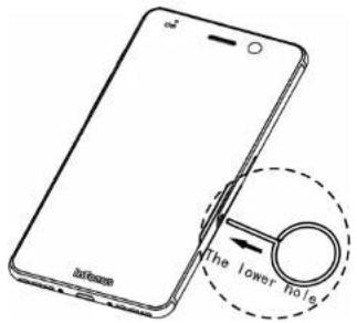INFOCUS M808 - Inserting SIM Card(s) and Memory Card - 1