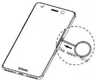 INFOCUS M808 - Inserting SIM Card(s) and Memory Card - 2