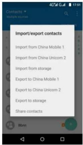 INFOCUS M808 - Importing contacts - 1