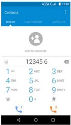 INFOCUS M808 - Adding contacts - 1