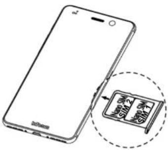 INFOCUS M808 - Inserting SIM Card(s) and Memory Card - 3