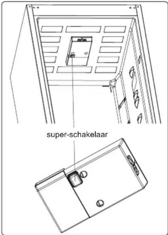 VESTEL KVF1473IL1 - Instelling van de thermostaat voor koelen vriezercompartiment - 1