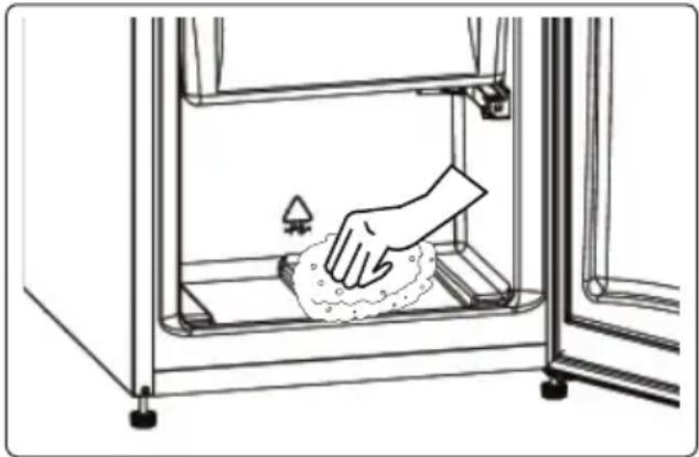 VESTEL GVF1542IL1 - Freezer defrosting process - 1