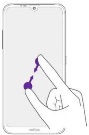 NEFFOS C9 Max - Touchscreen gestures - 6