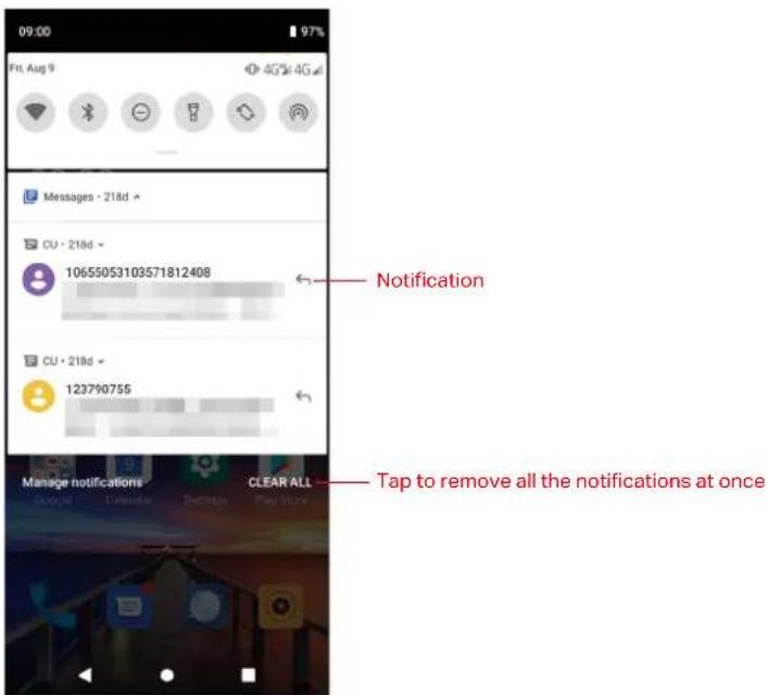 NEFFOS C9 Max - Use Notification Panel - 1