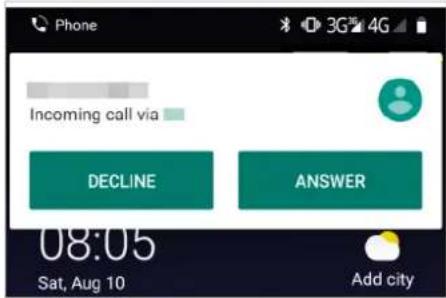 NEFFOS C9 Max - Answer or reject a call - 1