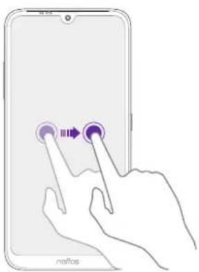NEFFOS C9 Max - Touchscreen gestures - 5