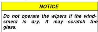 TOYOTA Tundra (2004) - Windshield wipers and washer (mist type) - 2