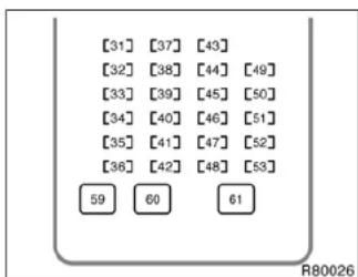 [31] [37] [43] [32] [38] [44] [49] [33] [39] [45] [50] [34] [40] [46] [51] [35] [41] [47] [52] [36] [42] [48] [53] 59 60 61 R80026