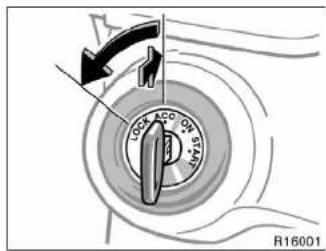 LOCK ACO ON START R16001