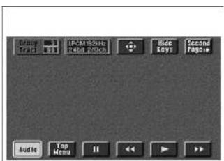 Track Track Label Police Video Keys Second Page Audio Top Menu 11 << ▶ ▶