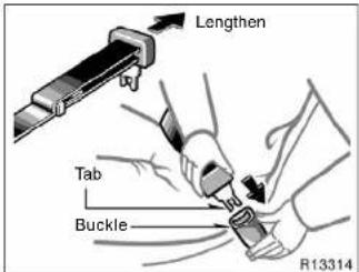 Lengthen Tab Buckle R13314