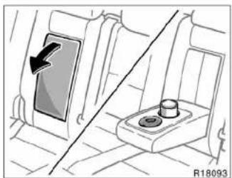 TOYOTA Tundra (2004) - Cassette tape holder Cup holders - 10