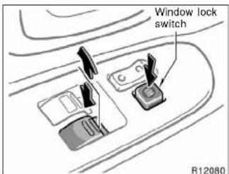 Window lock switch R12080