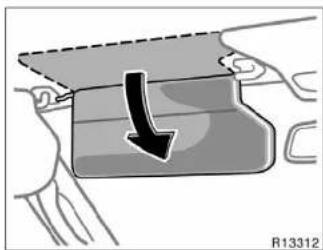 TOYOTA Tundra (2004) - Sun visors— - 4