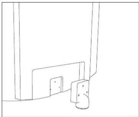 Alba 22/207FDVD - Detaching the stand - 2