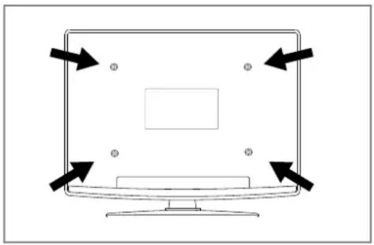 Alba 22/207FDVD - Wall mounting - 1