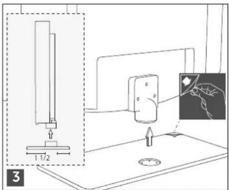 Alba 22/207FDVD - Stand installation - 5