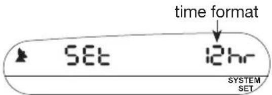 NAVMAN A300 - Set time format - 1