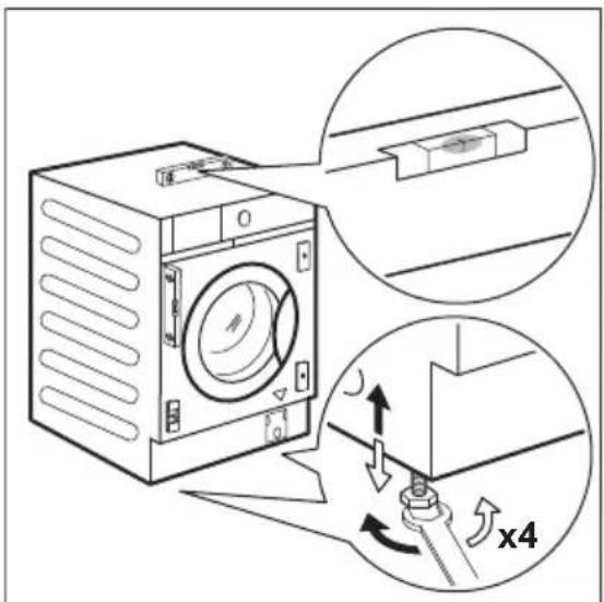 ZANUSSI ZWI8144WA - VORBEREITEN DER MONTAGE - 9