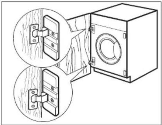 ZANUSSI ZWI8144WA - VORBEREITUNG UND MONTAGE DER VERKLEIDUNGSTÜR - 1