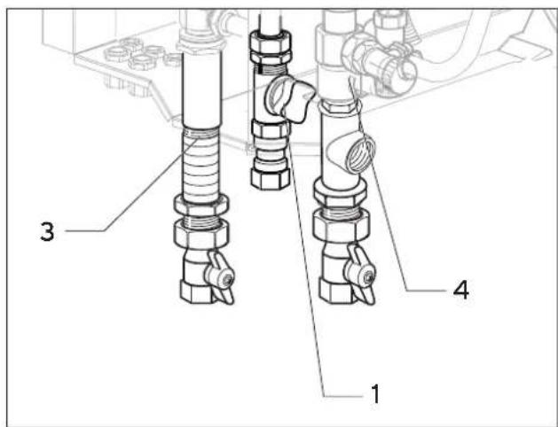 VAILLANT ecoTEC exclusiv VC 466/2-E - Absperreinrichtungen öffnen - 4