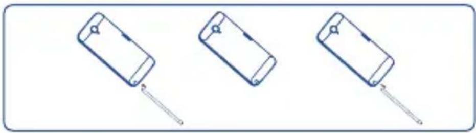 ALCATEL One Touch Hero 2+ - Eingabestift einsetzen und entnehmen - 1