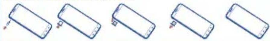 ALCATEL One Touch Hero 2+ - SIM-Karte einsetzen und entnehmen - 1