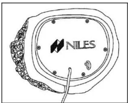 Niles RS5 Pro - Installierung der Sicherheitshalterung und des Kabels. - 1