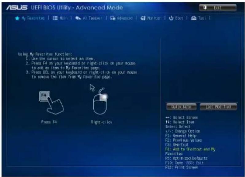 ASUS J1900I-C - My Favorites - 1