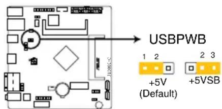 ASUS J1900I-C - USB device wake-up (3-pin USBPWB) - 1