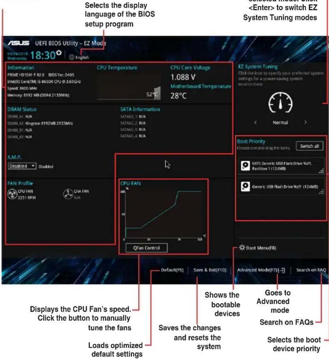 ASUS PRIME H310M-F R2.0 - EZ Mode - 2