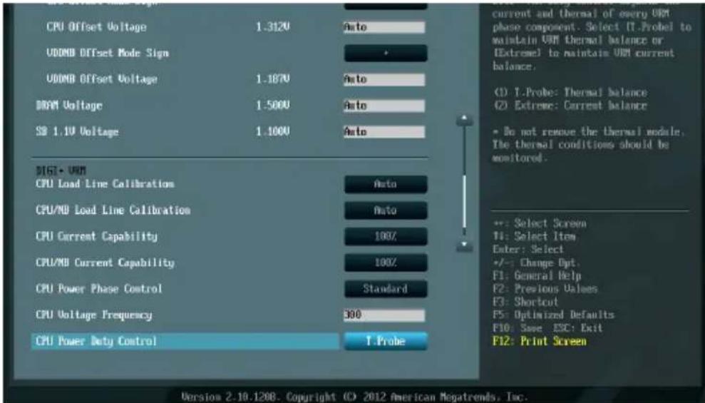 ASUS A55M-A - Ai Tweaker menu - 4